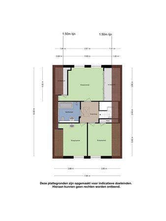 Floorplan - Land van Heusden 3, 8302 ML Emmeloord